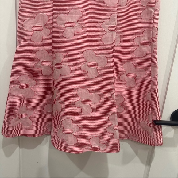 Self Contrast Salli Pink Floral Midi Skirt Small - Picture 6 of 10